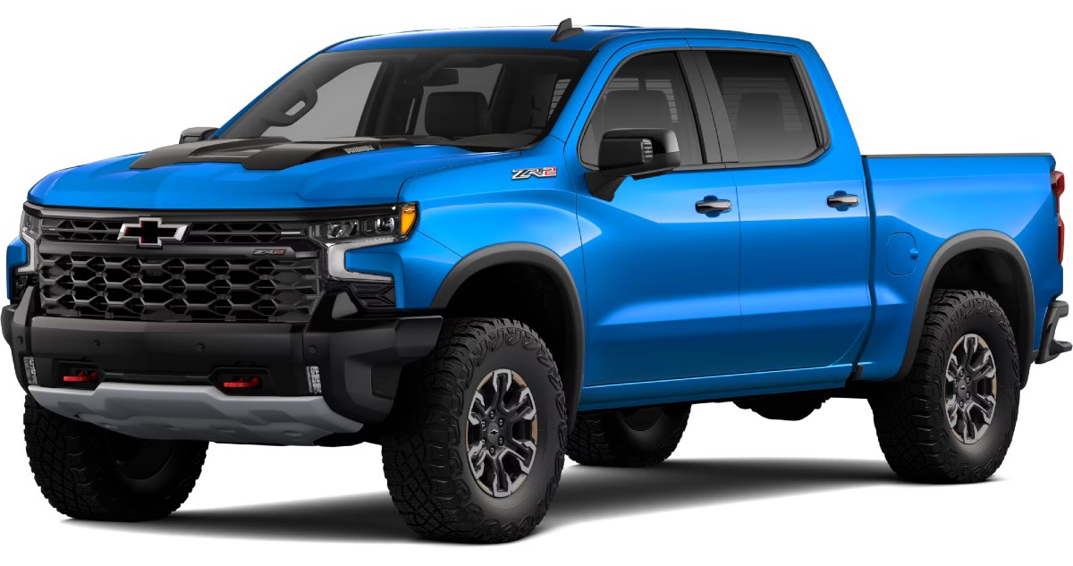 2025 Chevy Silverado 1500 ZR2 Exterior Driver Side Front Profile