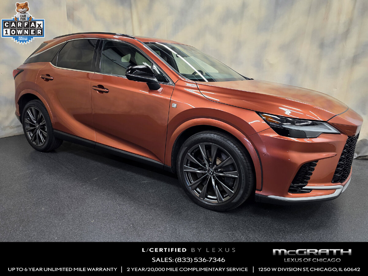 2024 Lexus RX 350 F Sport Handling