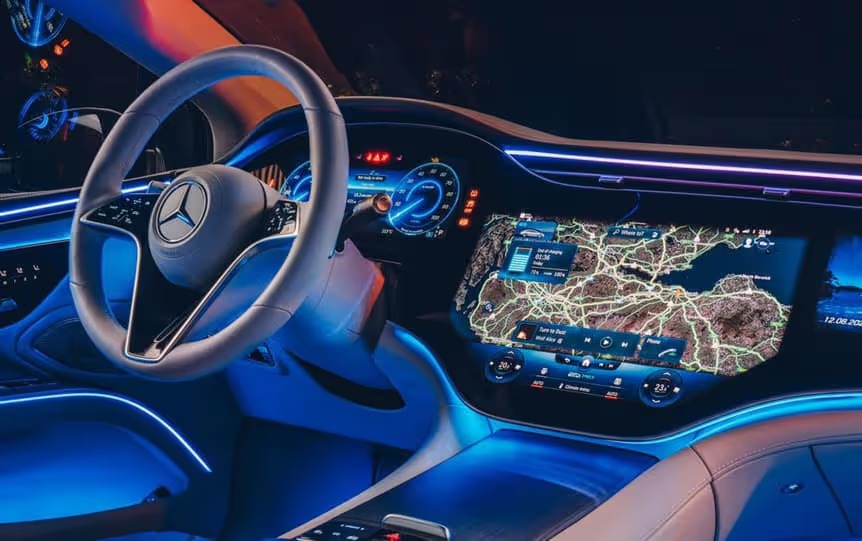 Mercedes-EQ Optimized Navigation