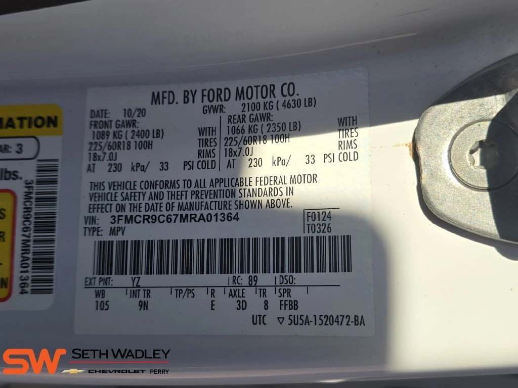 2021 Ford Bronco Sport Outer Banks - Photo 33