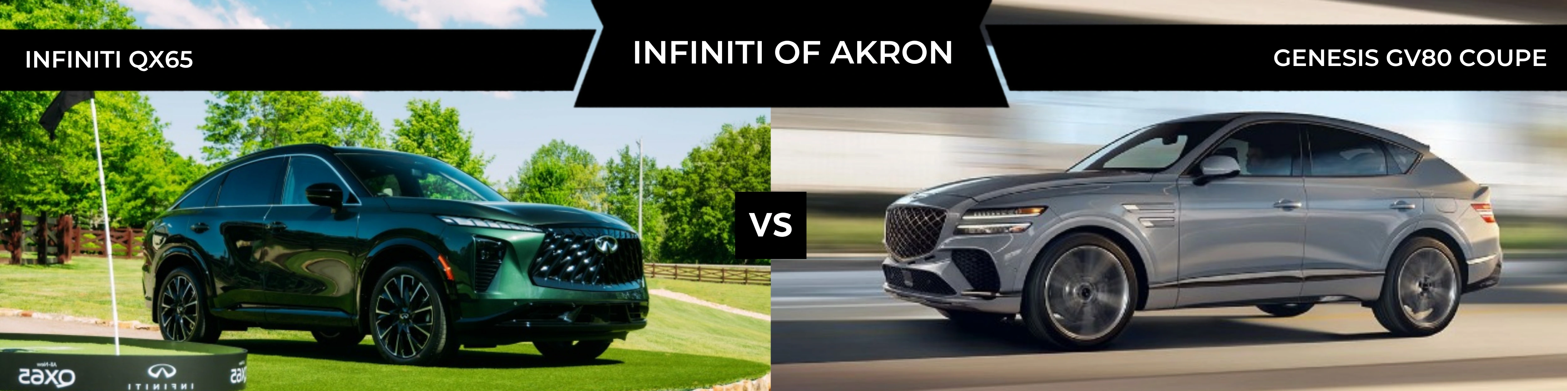 INFINITI QX65 vs. Genesis GV80