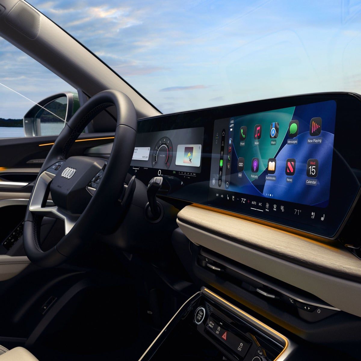 The 14.5-inch MMI touchscreen in the 2026 Audi Q5