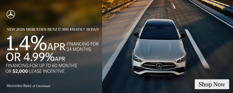 New 2026 Mercedes-Benz C 300 4MATIC® Sedan