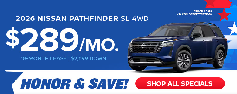 2026 Nissan Pathfinder SL 4WD