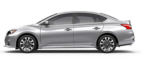 2017 Nissan Sentra SR Turbo sedan, side profile