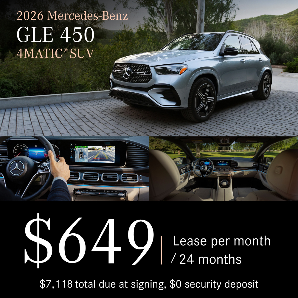 2026 Mercedes-Benz GLE 450 4MATIC® SUV