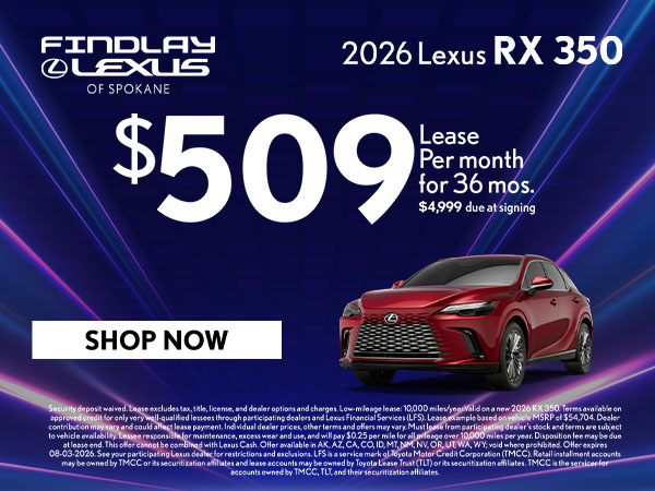 2026 Lexus RX
