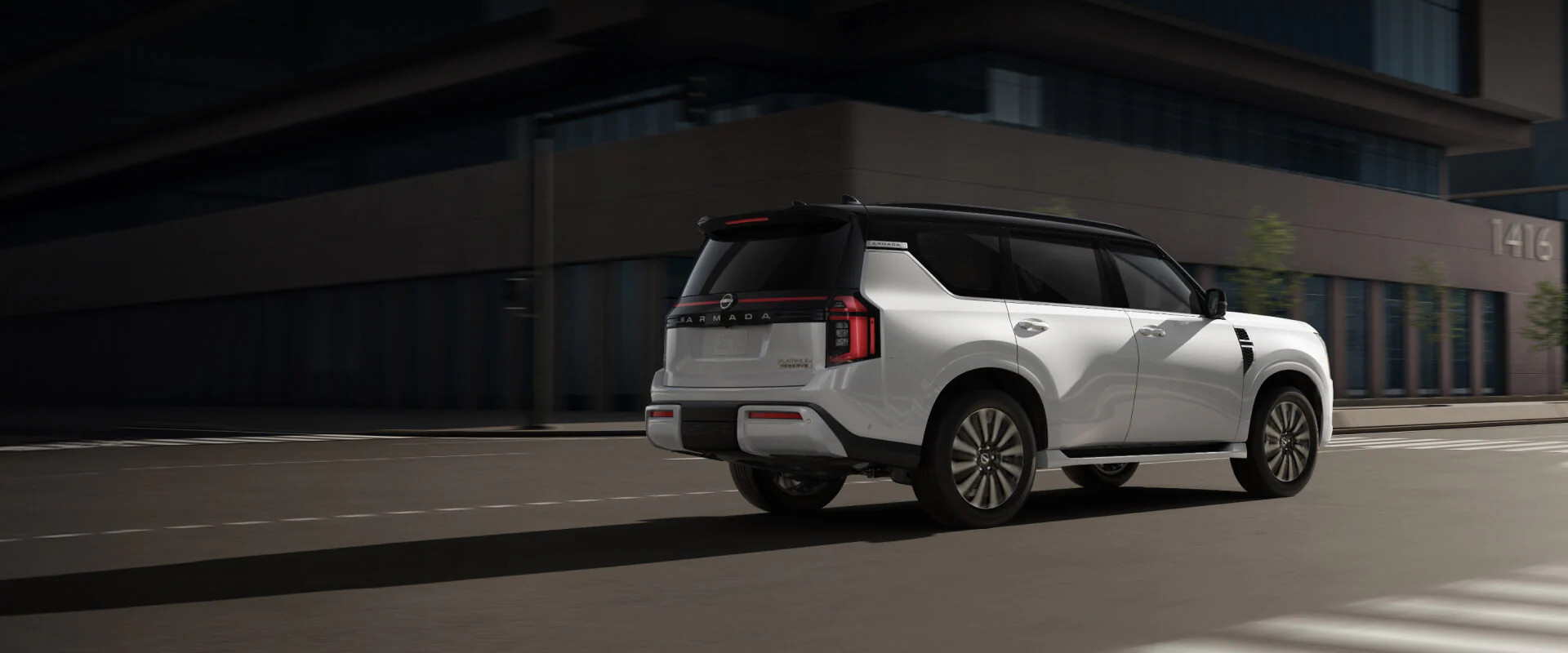 2026 Nissan Armada rear view