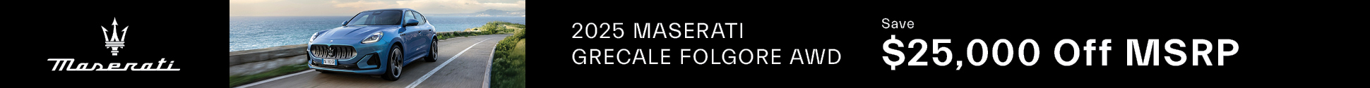 2025 Maserati Grecale Folgore AWD