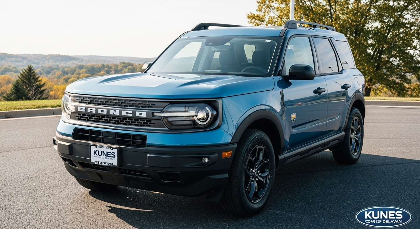 Discover the latest Ford Bronco Sport leasing offers available near Beloit, WI. Enjoy competitive rates and flexible terms at Kunes Ford of Delavan. Drive a new vehicle with the latest features and technology without the long-term commitment of ownership.