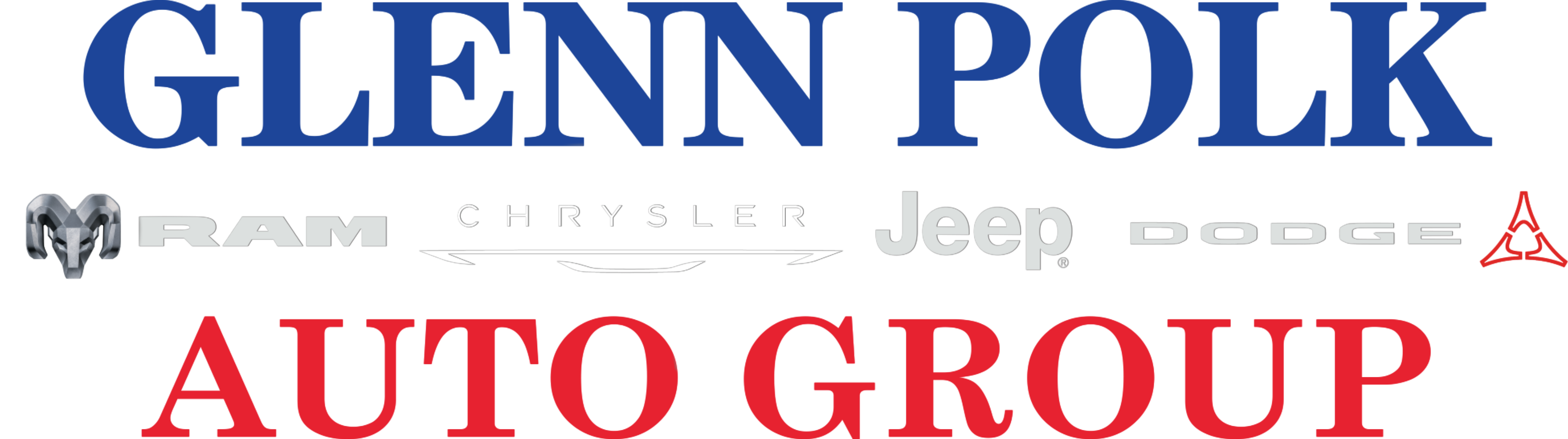 Glenn Polk Chrysler Jeep Dodge RAM logo