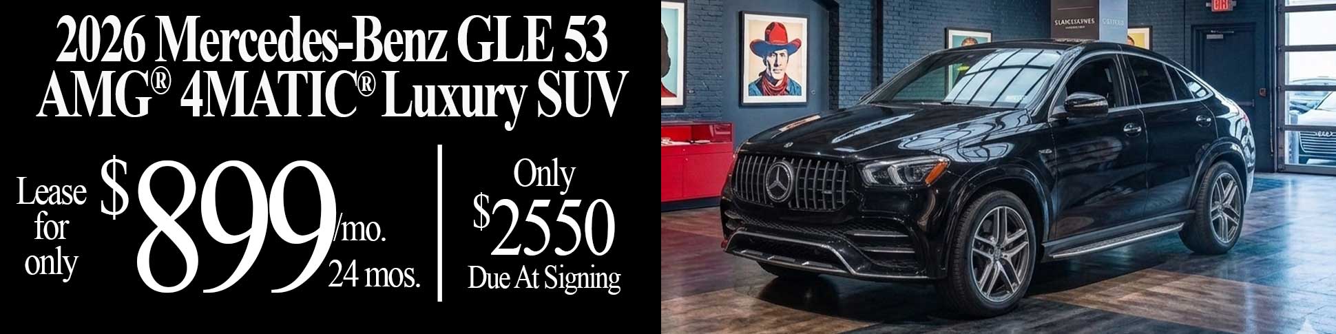 2026 Mercedes-Benz GLE 53 AMG 4MATIC Luxury SUV