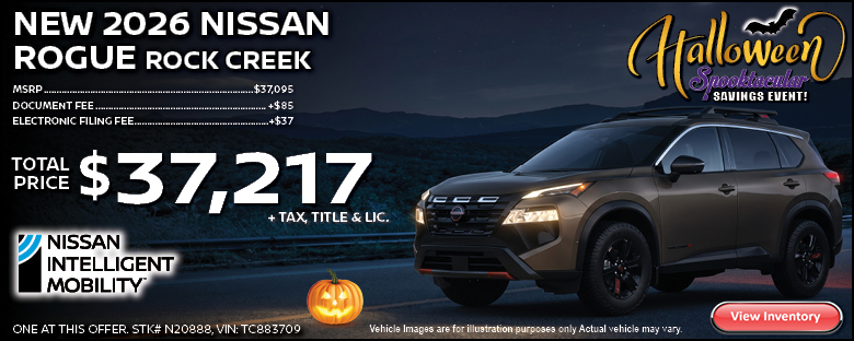 2026 Nissan Rogue Rock Creek