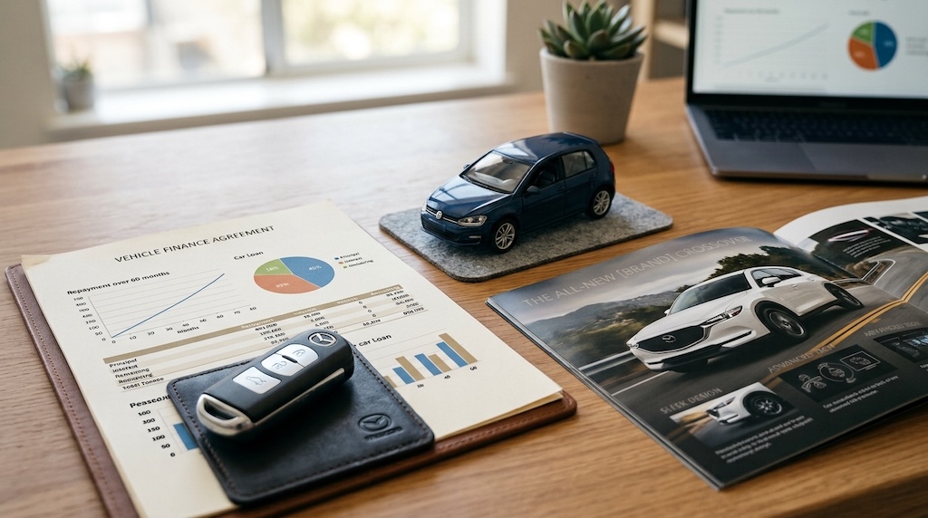 Trade in a finaced vehicle