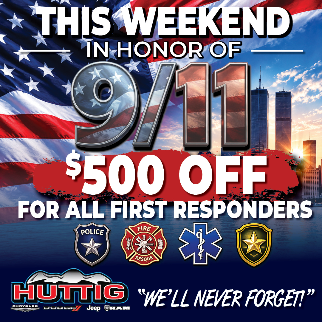 $500 Off For All First Responders!