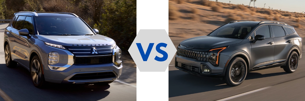2026 Mitsubishi Outlander PHEV vs 2026 Kia Sportage PHEV