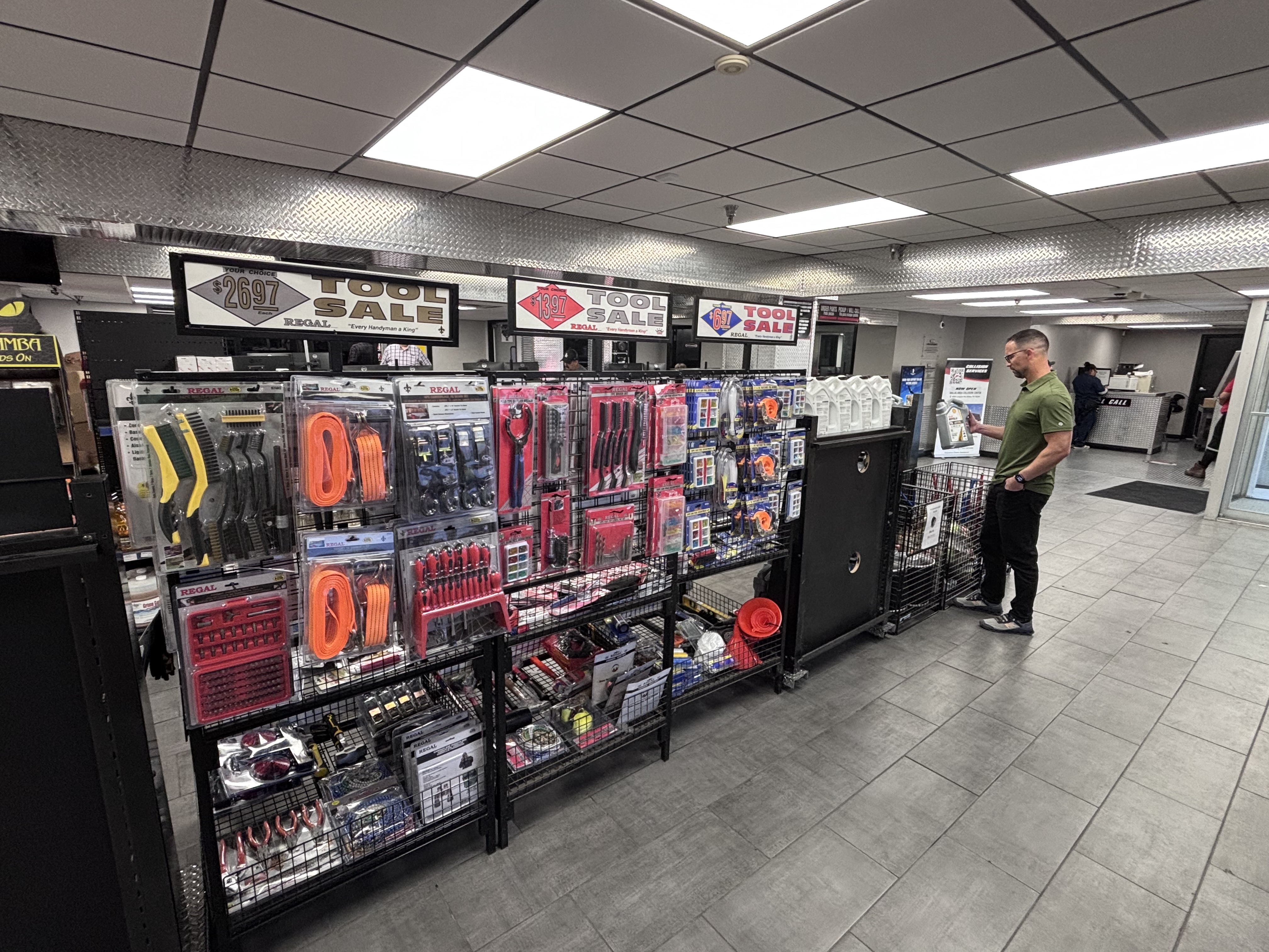 Parts department