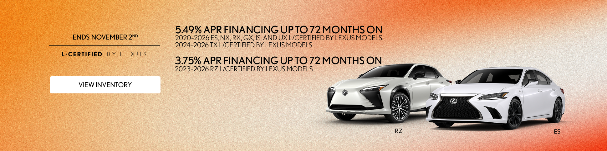 Fall Sales Event