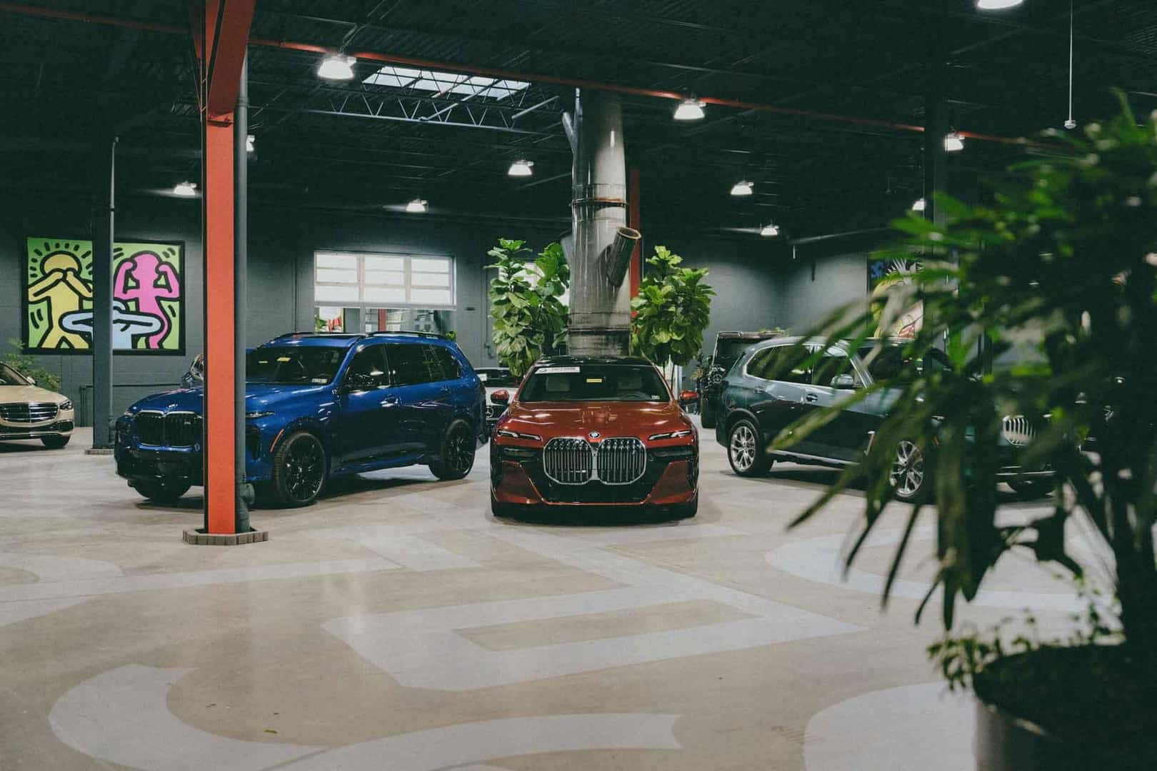 Masano showroom in the autopark