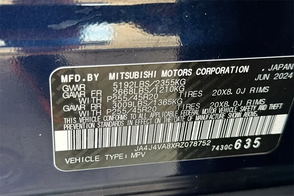 2024 Mitsubishi Outlander SE Ralliart photo 28