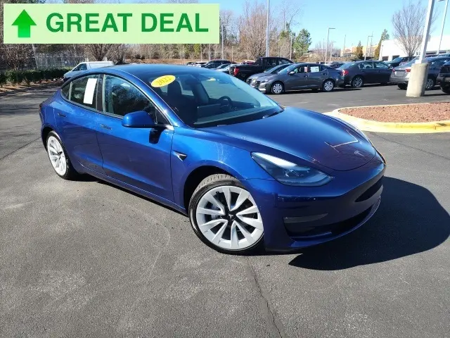 Used 2022 Tesla Model 3 Long Range with VIN 5YJ3E1EB7NF290163 for sale in Madisonville, KY