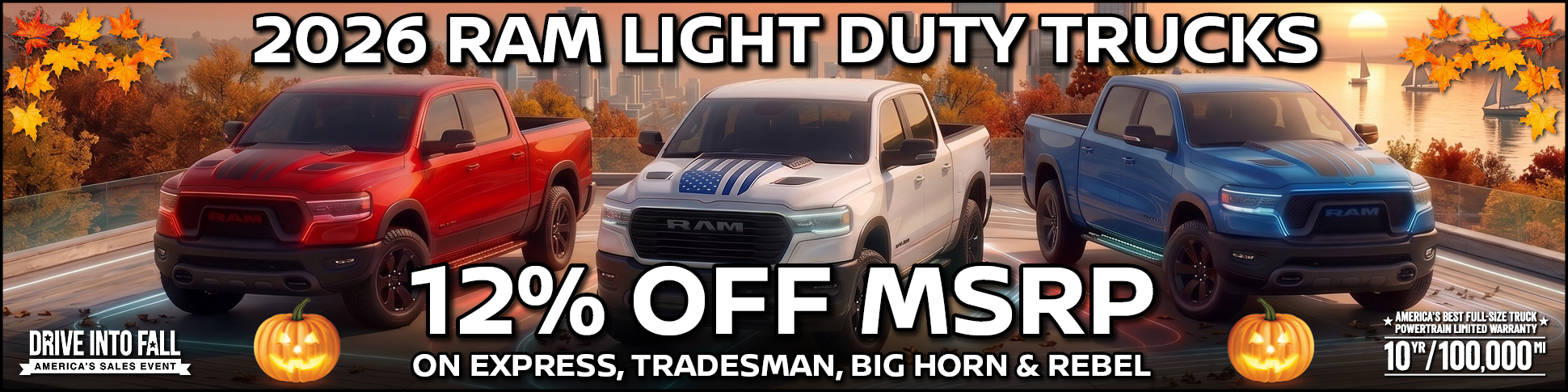 2026 RAM LIGHT DUTY TRUCKS