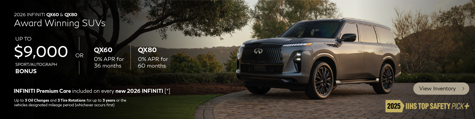 SD 2026 QX60 and QX80 APR Feb