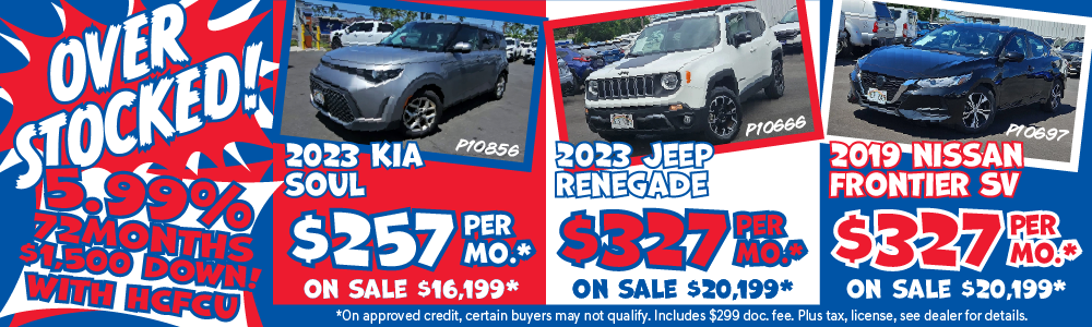 Used Cars on sale in Hilo