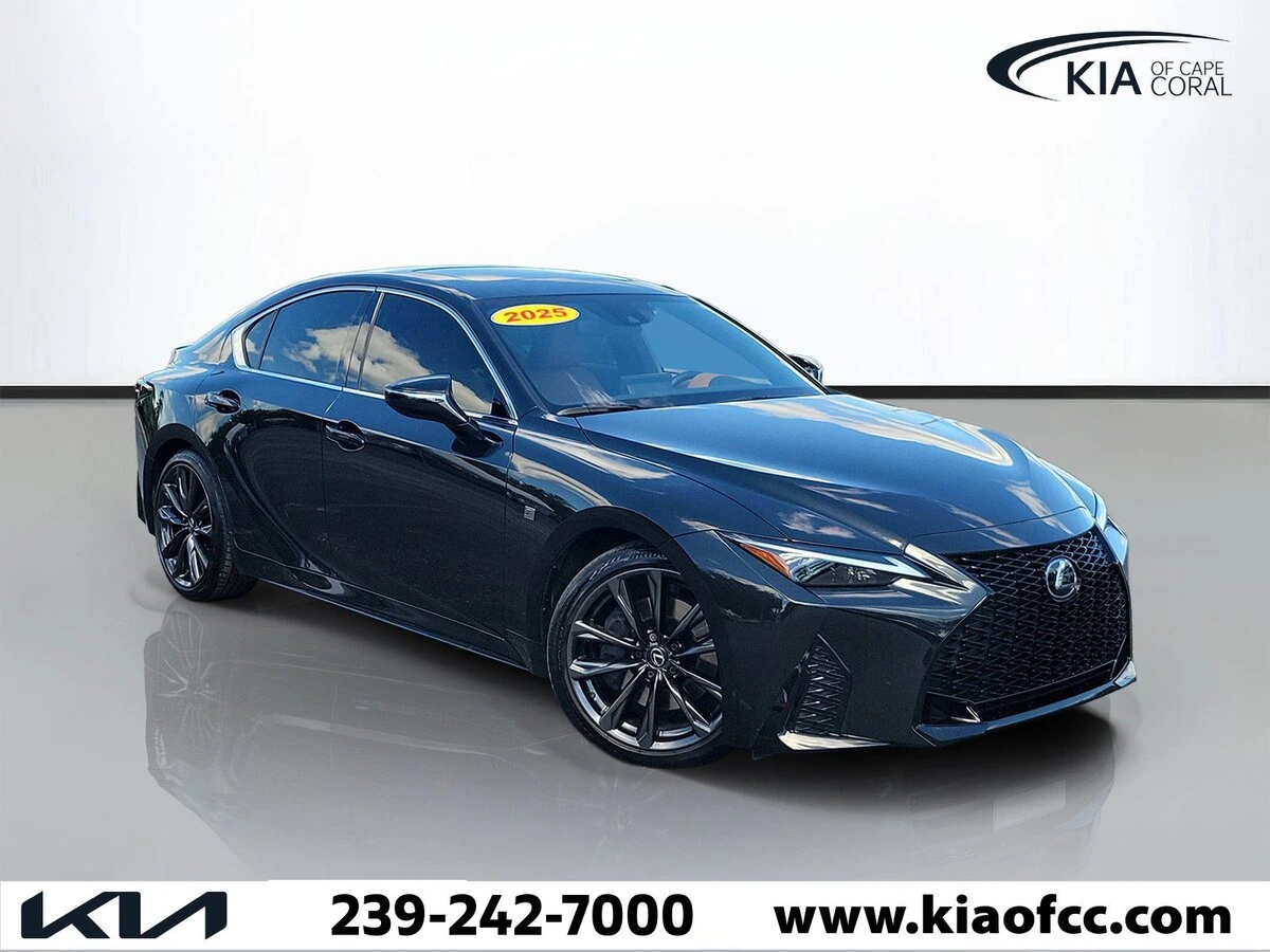 2025 Lexus IS 350 F SPORT DESIGN