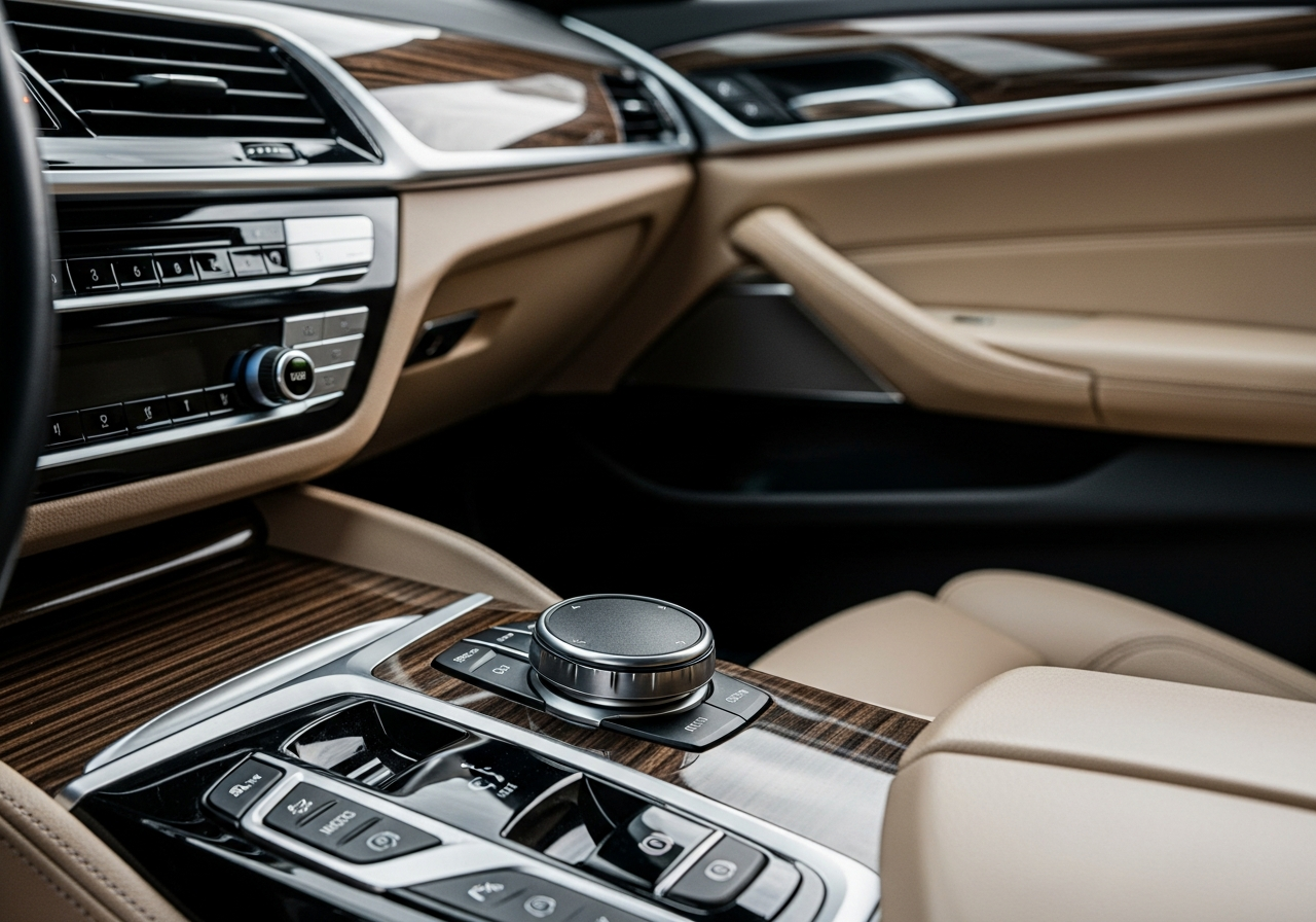 Dynamic motion shot underscoring BMW performance capabilities.