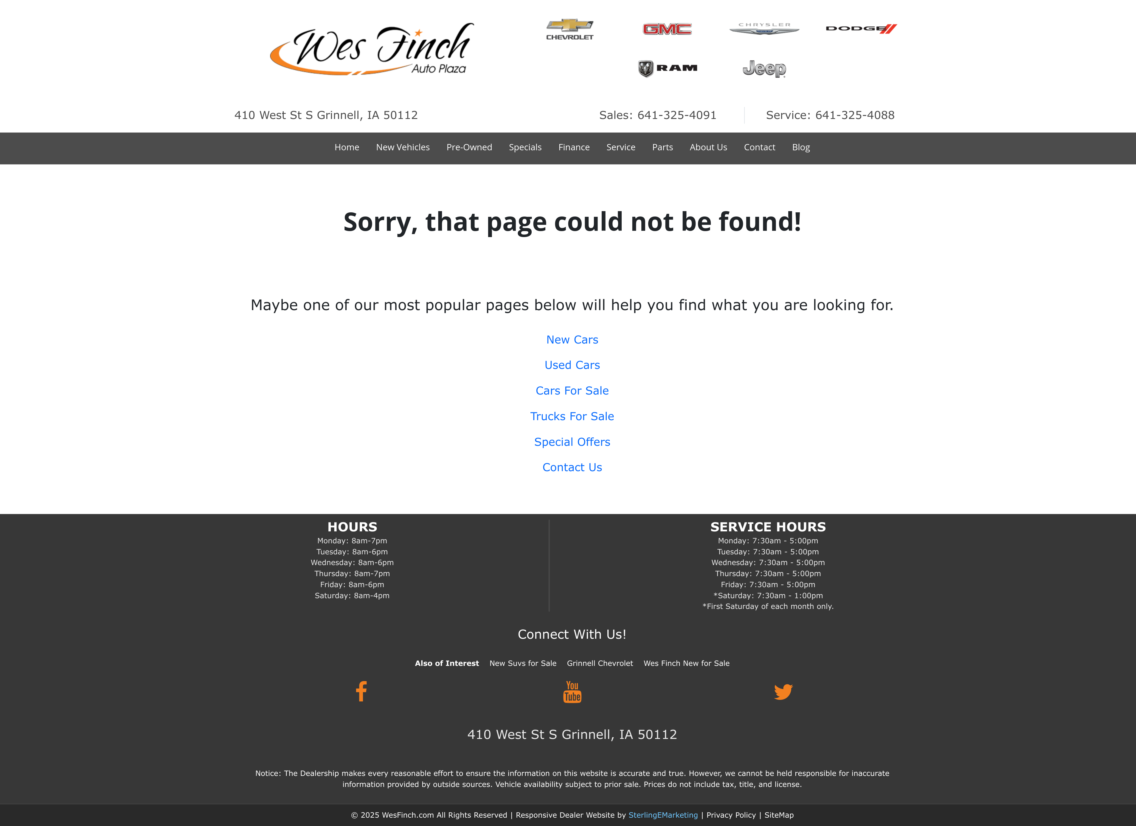 Screenshot of the page