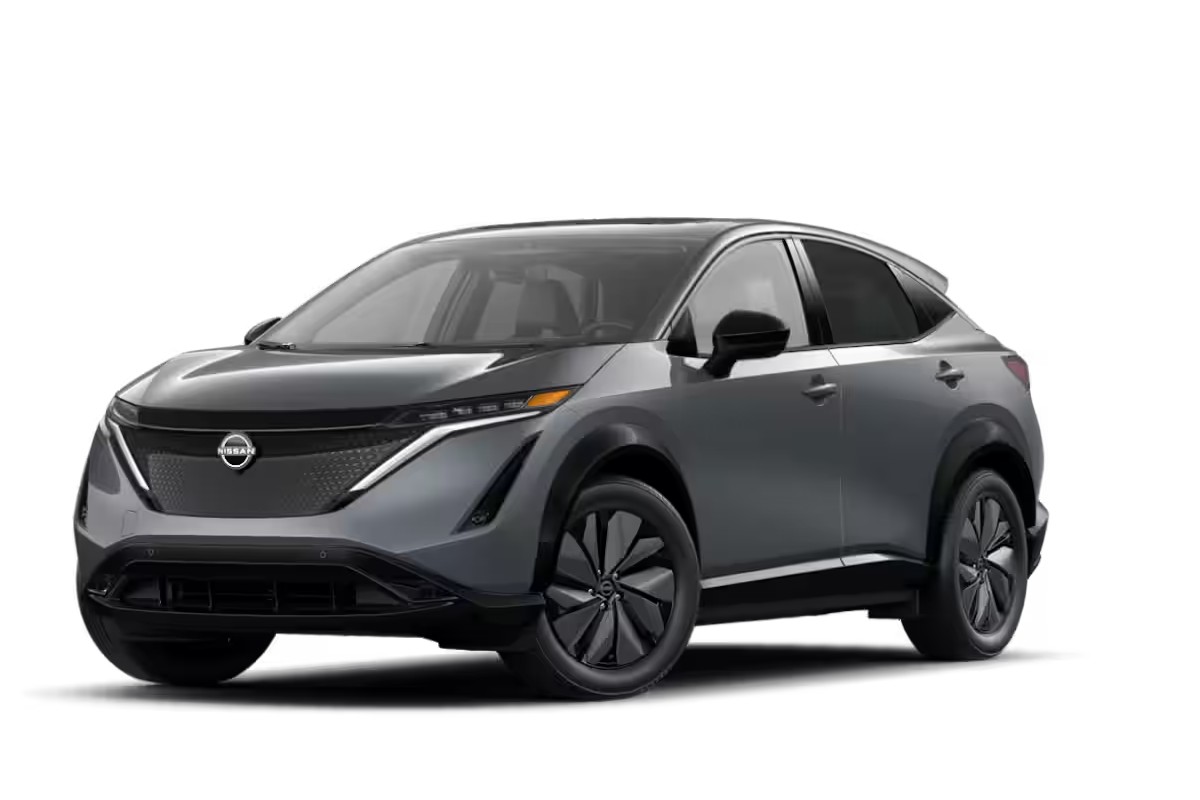 2025 Nissan ARIYA Evolve+ AWD Exterior Driver Side Front Profile