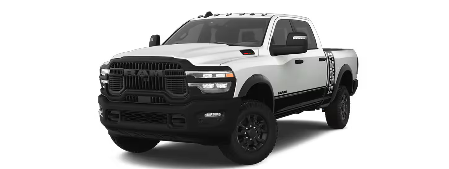 The 2025 Ram 2500 Power Wagon trim.