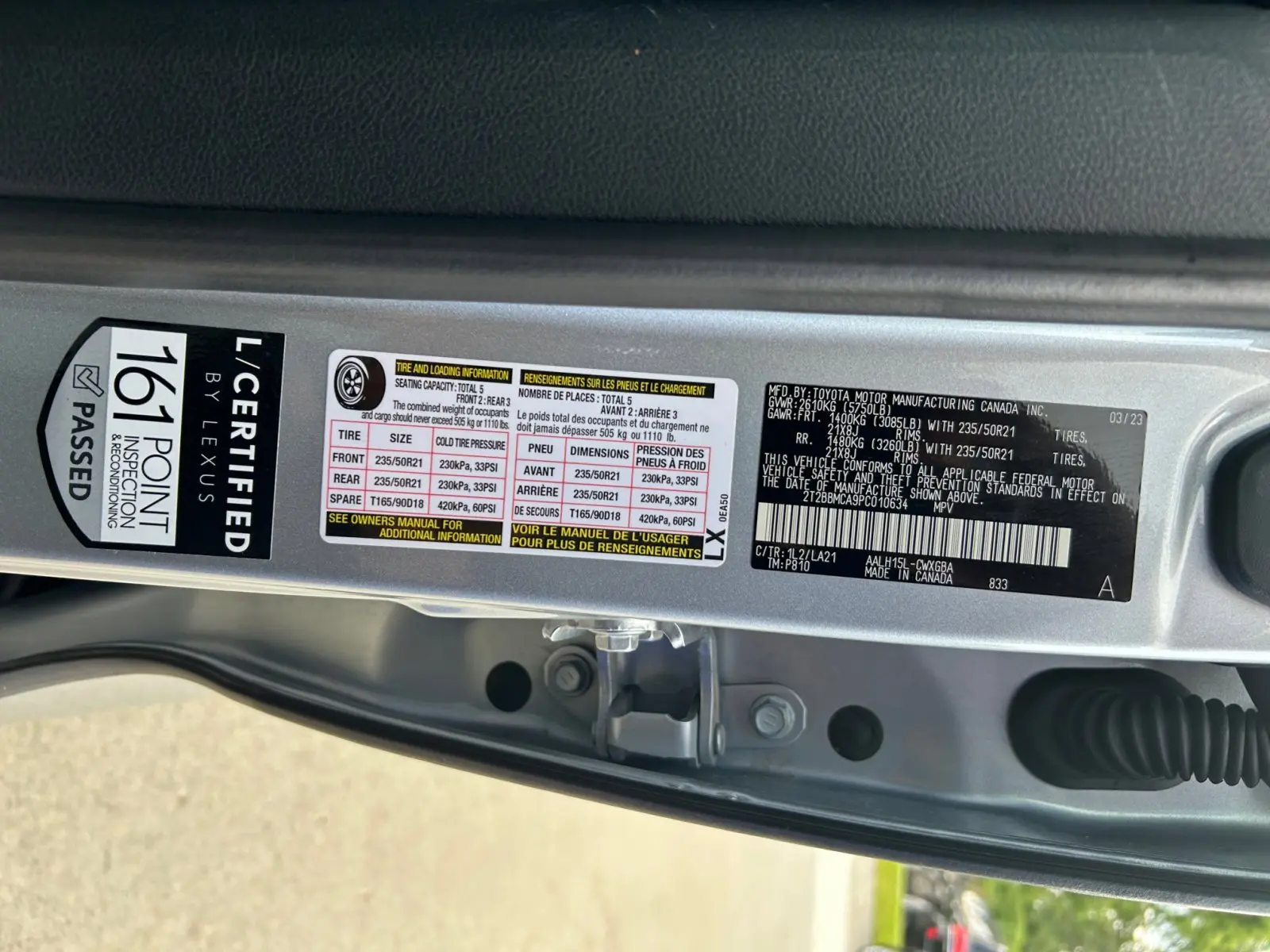 2023 Lexus RX 350h Luxury AWD photo 25
