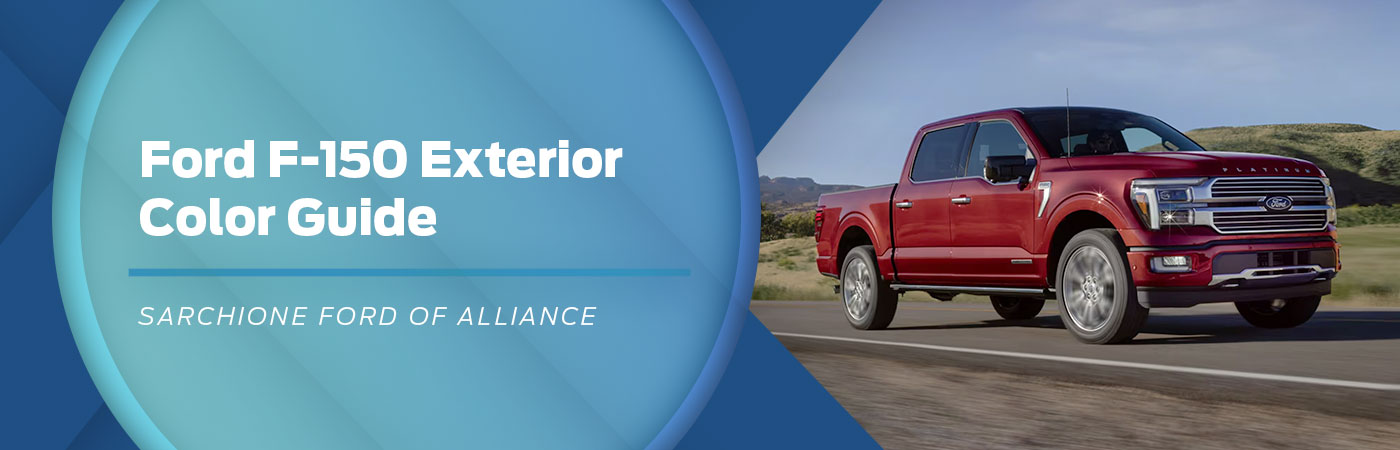 Ford F-150 Exterior Paint Color Options for 2025