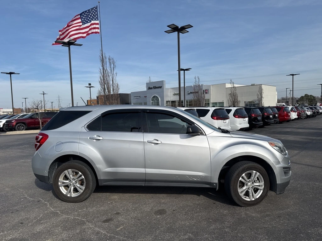 Used 2017 Chevrolet Equinox LS with VIN 2GNALBEK1H1529613 for sale in Owasso, OK