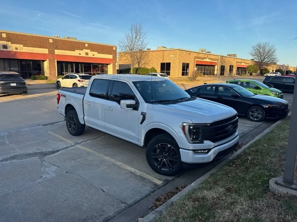 Used 2022 Ford F-150 Lariat with VIN 1FTFW1E5XNKD76638 for sale in Owasso, OK