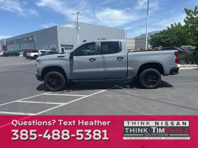 Used 2024 Chevrolet Silverado 1500 LT Trail Boss with VIN 3GCUDFEL7RG303135 for sale in South Jordan, UT