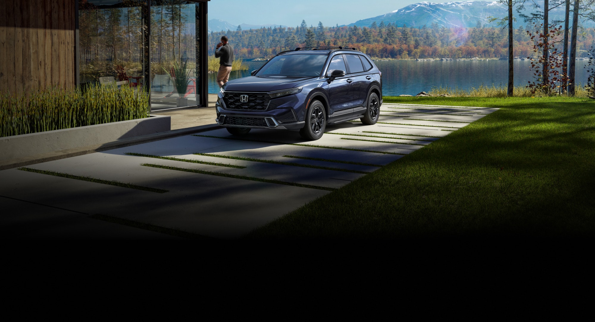 New 2027 Honda CR-V EX-L in Urban Gray Pearl
