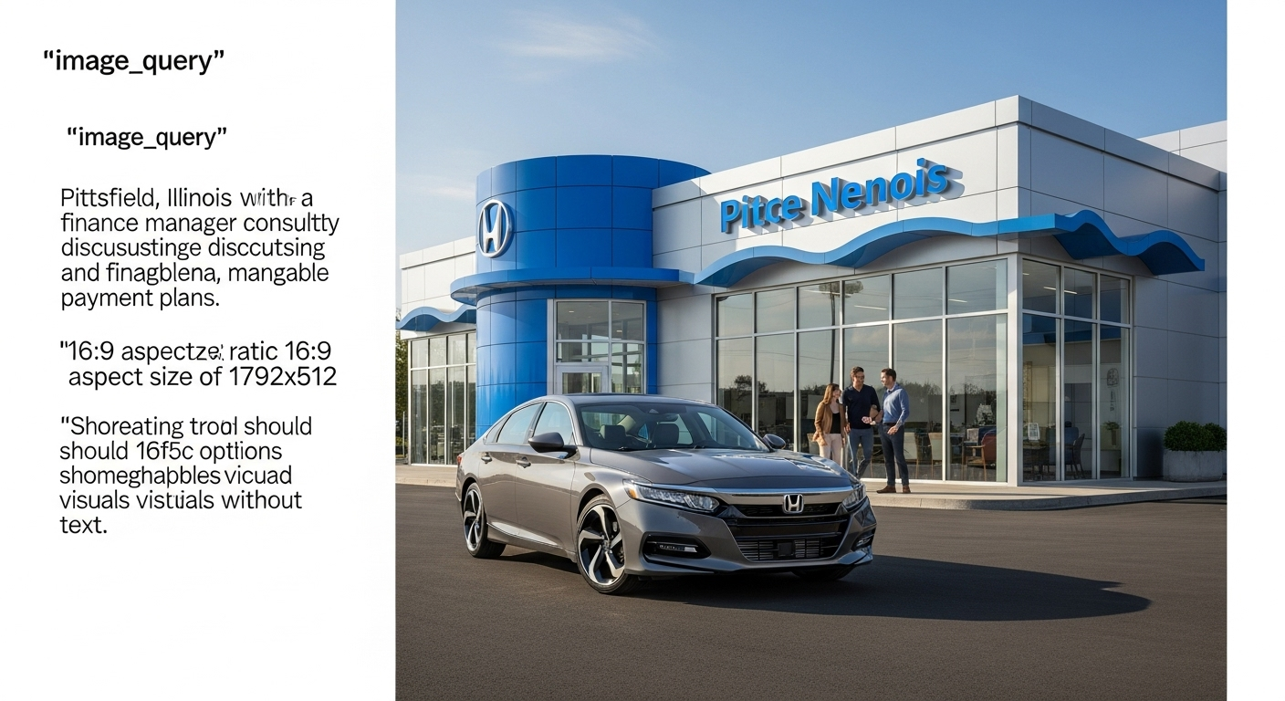 Explore bankruptcy auto financing options in Pittsfield, IL with Kunes Honda of Quincy. Our team is dedicated to helping you find manageable payment plans and get back on the road.