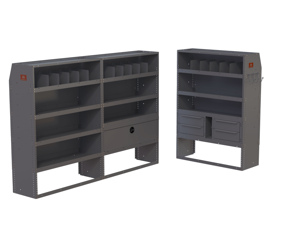 General Service Contractor Cargo Van Shelving Package 
