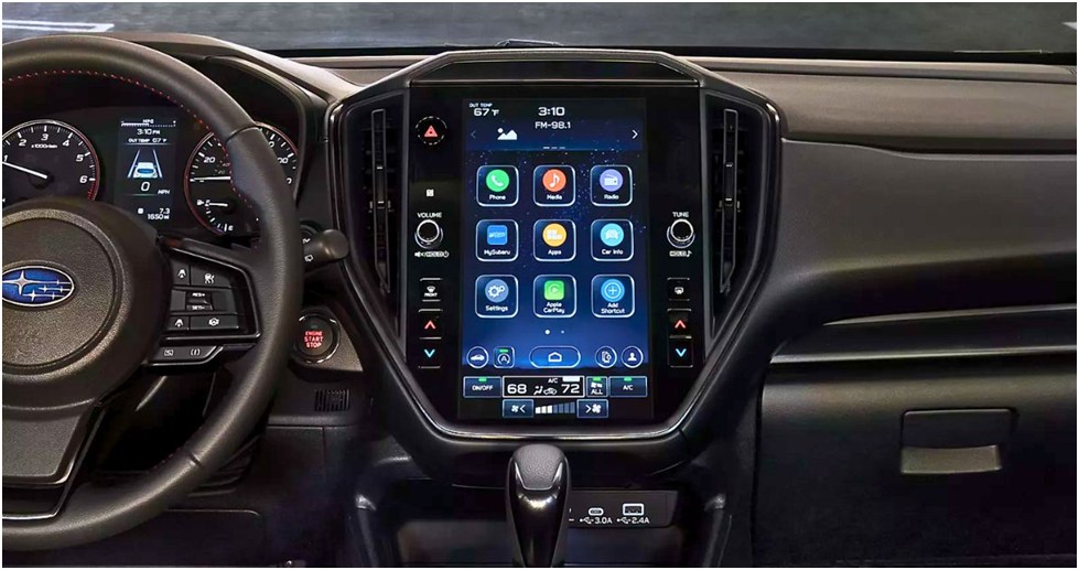Subaru Impreza interior technology and comfort