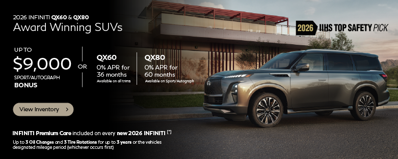 SD 2026 QX60 and QX80 APR