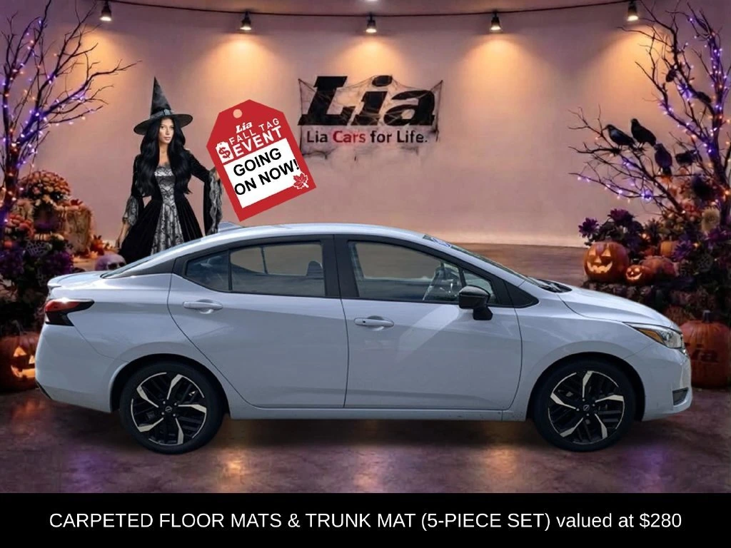 Used 2024 Nissan Versa Sedan SR with VIN 3N1CN8FV7RL909579 for sale in Northampton, MA