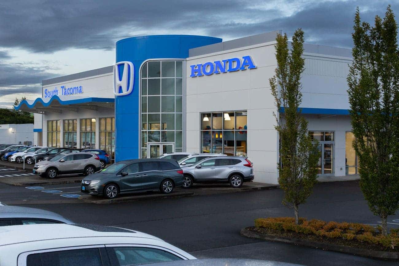 outside shot of dealership