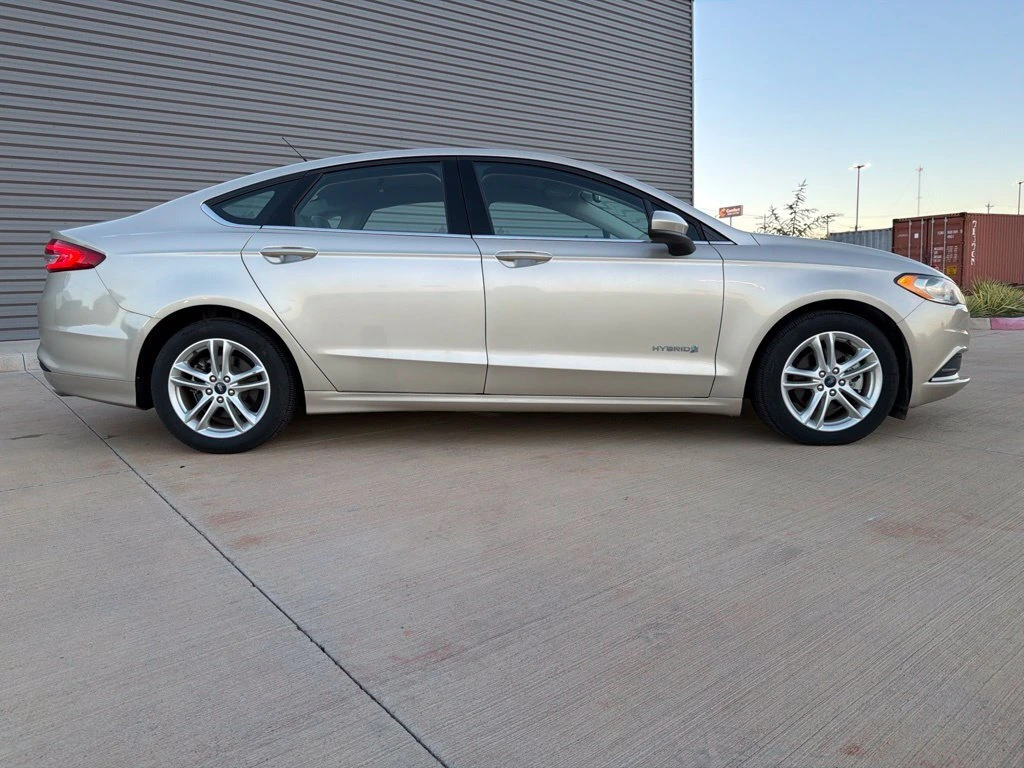 Used 2018 Ford Fusion Hybrid S with VIN 3FA6P0UU7JR254458 for sale in Perry, OK