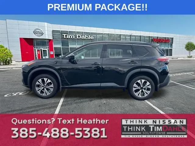 Used 2021 Nissan Rogue SV with VIN 5N1AT3BB8MC821651 for sale in South Jordan, UT