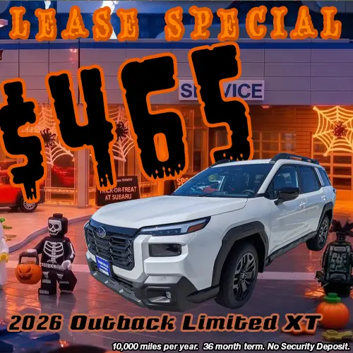 Lease this 2026 Subaru Outback Limited XT for only $465/mo at Twin Falls Subaru this October.