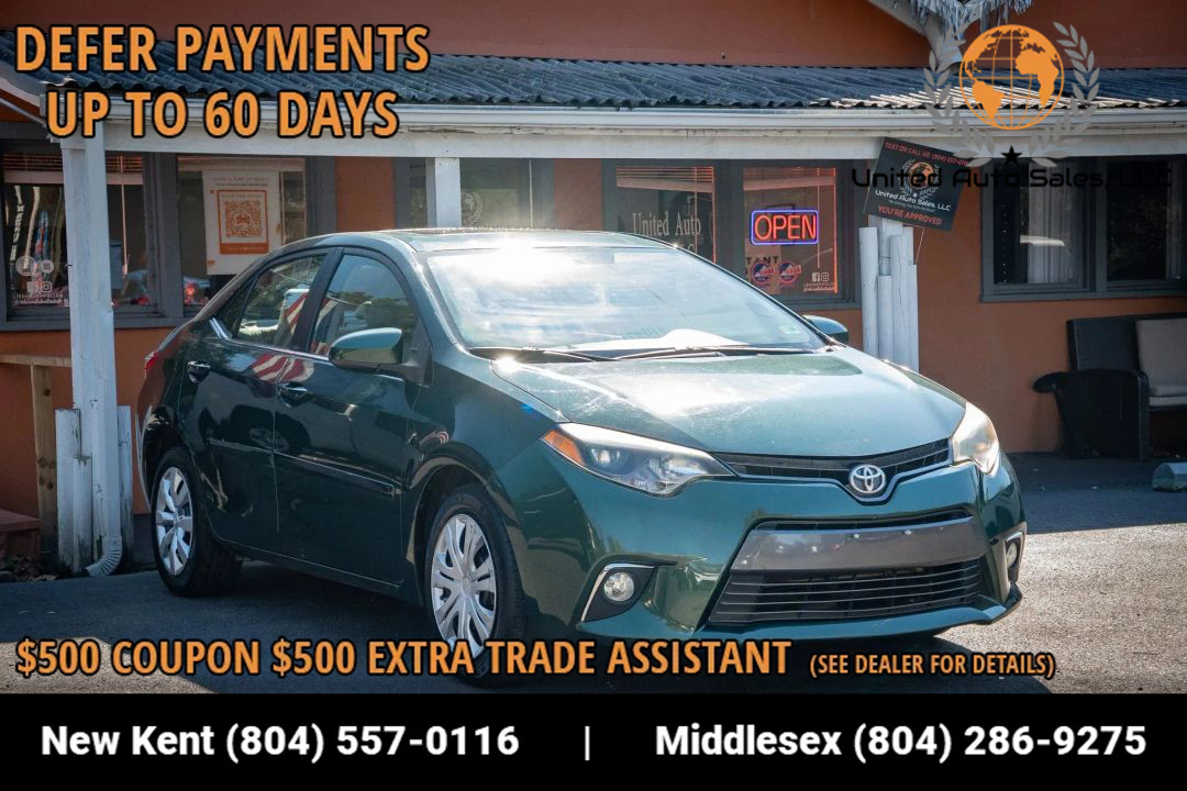 2015 Toyota Corolla LE Eco Plus