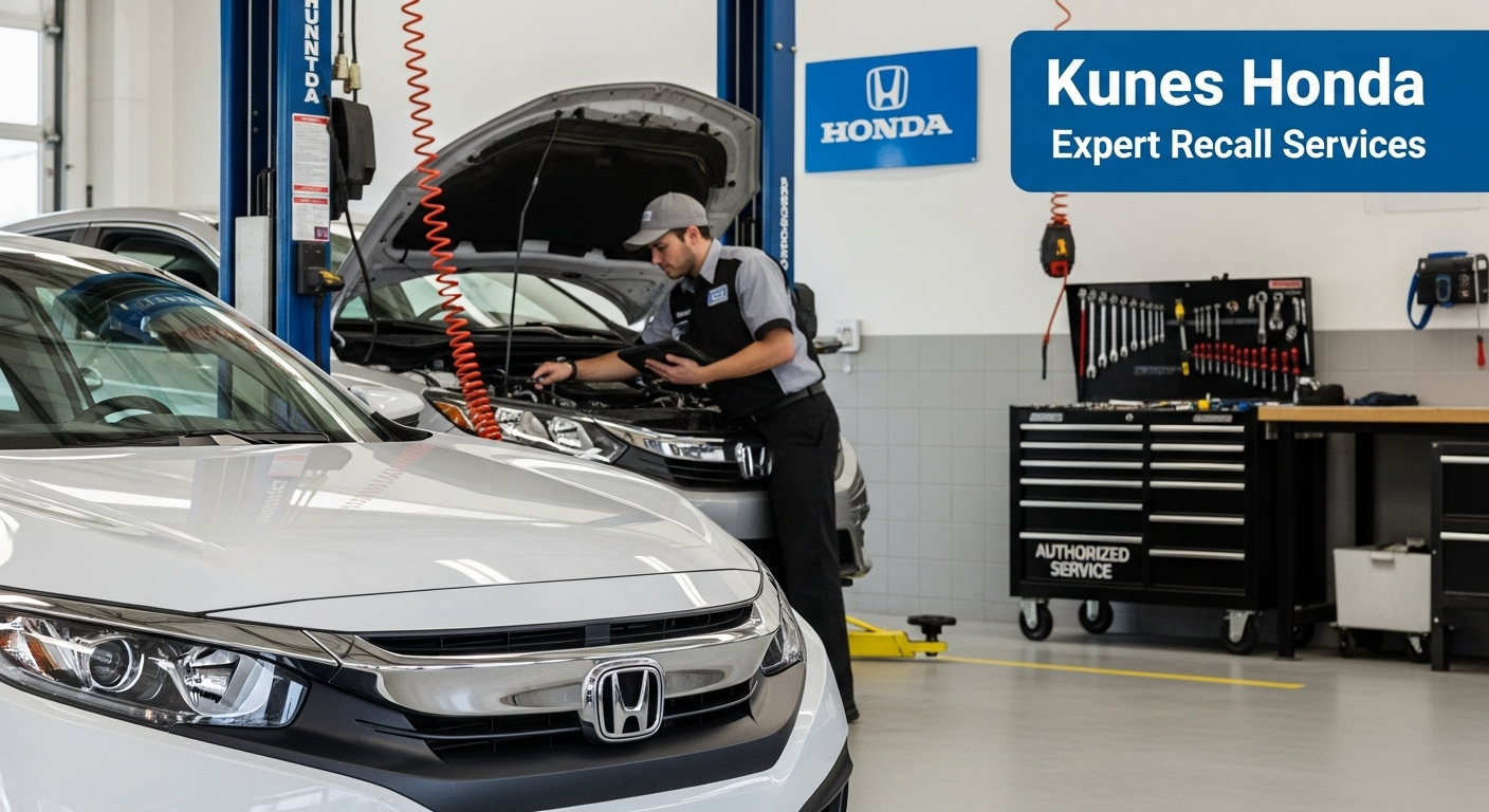 Kunes Honda of Quincy offers expert recall services for Honda vehicles in Camp Point, IL. Our certified technicians use genuine Honda parts to ensure your vehicle's safety and reliability. Stay informed about recalls and keep your Honda in top condition with our trusted service.